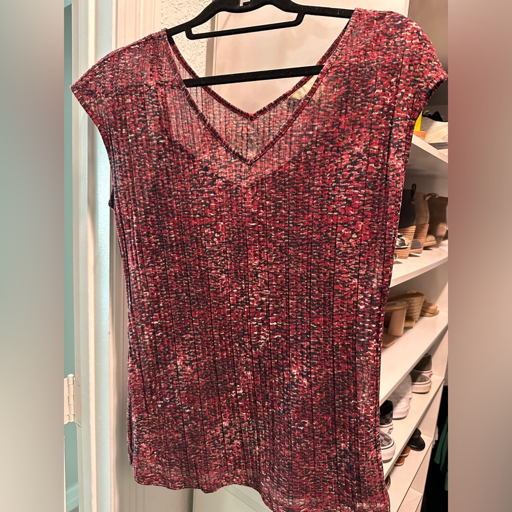 Banana Republic top with built in camisole. Size Small